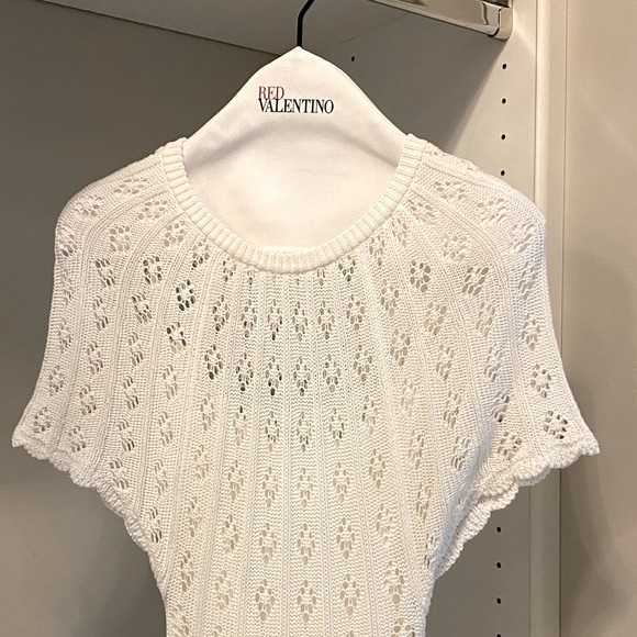RED Valentino Spa Dress - White - Crochet - XS - Picture 1 of 6